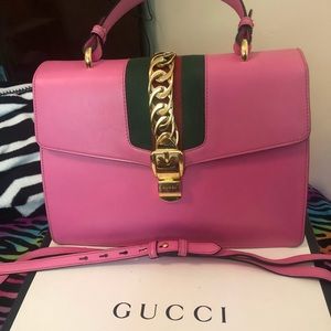 Gucci Sylvie Top Handle Medium Bag